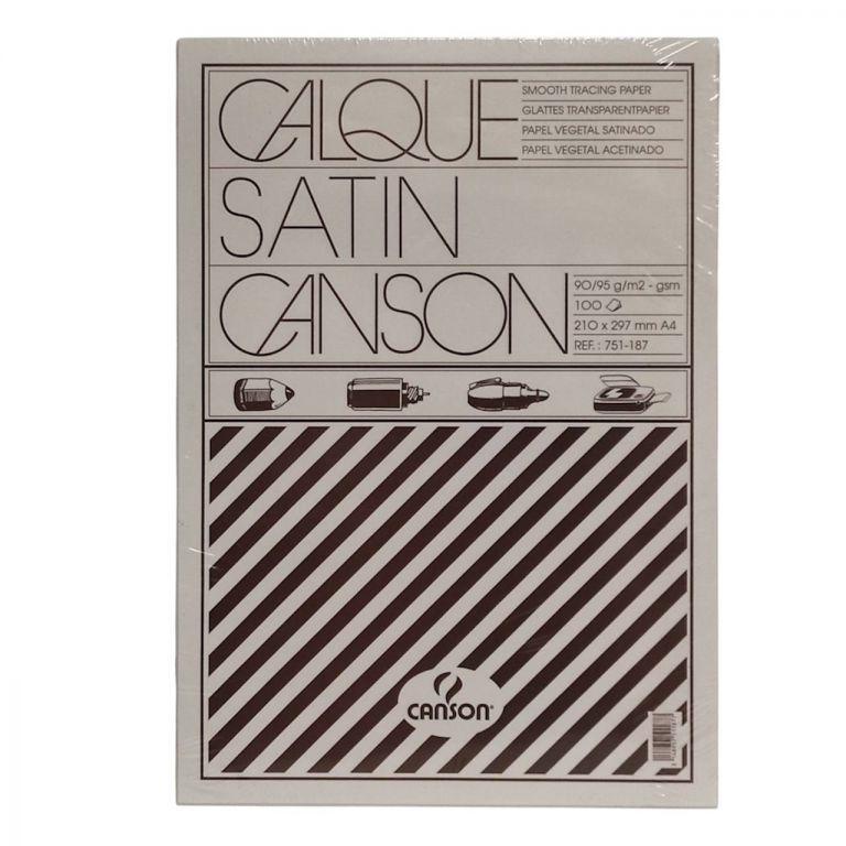 Калька папір Canson А4, 100 аркушів (94 р/м кв) матова (5812)